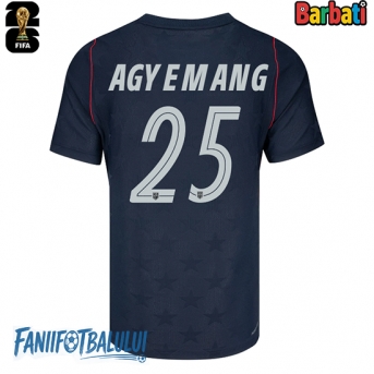 Statele Unite Patrick Agyemang #25 Tricou Fotbal Replică Mondial 2026 Barbati Deplasare